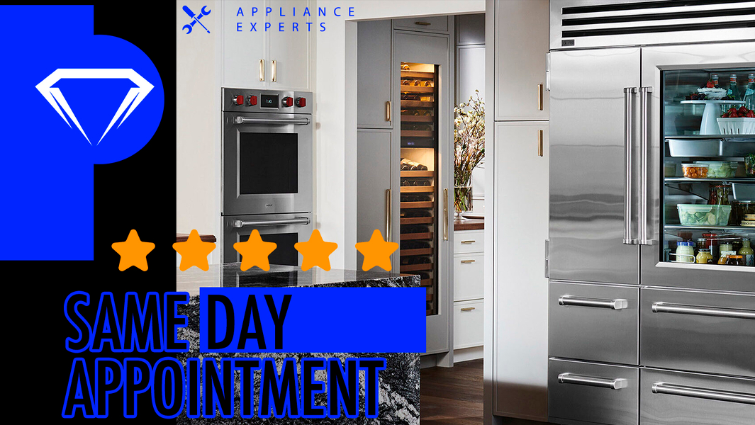 Cover photo of Thermador, Bertazzoni and Miele appliance repair
